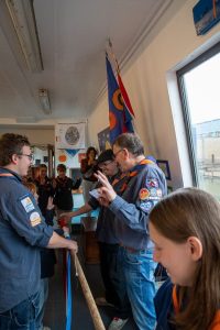 Jelmer wordt geïnstalleerd bij de Vikingen als leiding